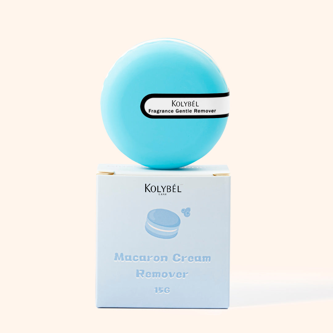Macaron Eyelash Extension Cream Remover(15g)-kolybel