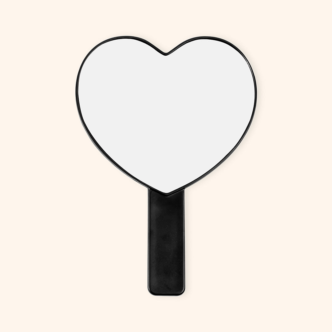Miroir en forme de cœur pour extensions des cils