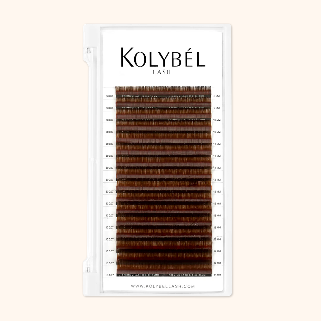 0.07MM Premium Lashes Colored Volume Eyelash Extensions