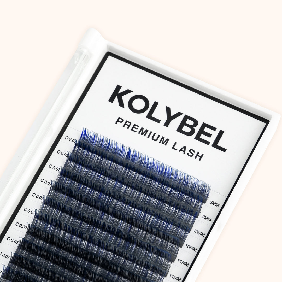 Gradient Colorful Lash Extensions Ombre Lashes 0.07mm(16 Rows)
