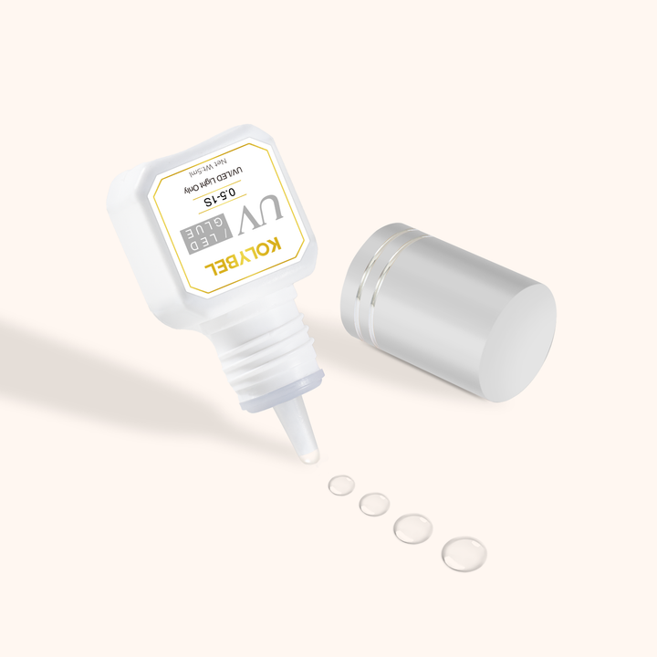 KOLYBEL 【UV/LED LIGHT ONLY】0.5-1 Second UV/LED Lash Adhesive Eyelash Extension Glue (5ml)