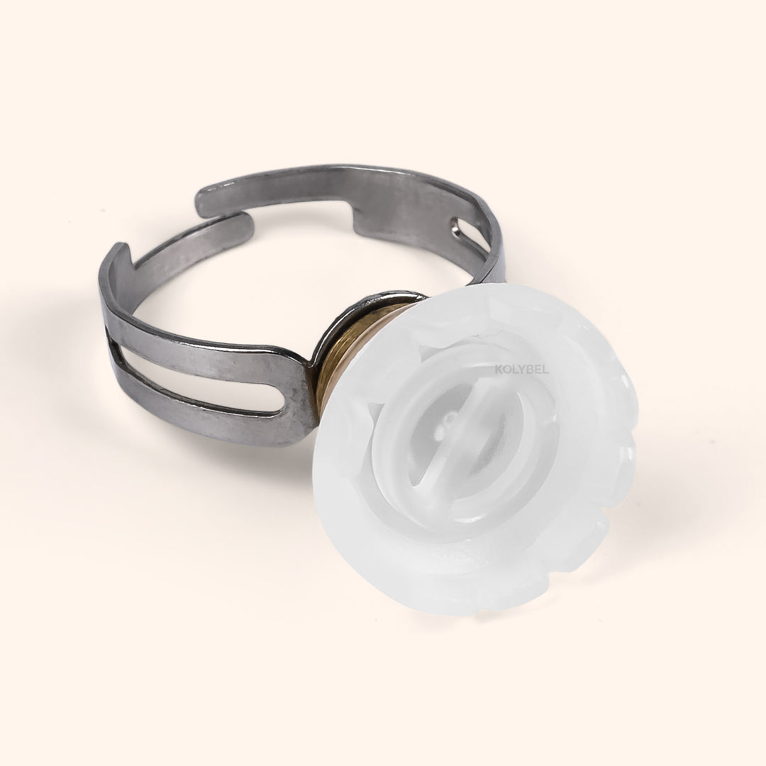 Spinning Ring Holder For Eyelashes Extension-kolybel
