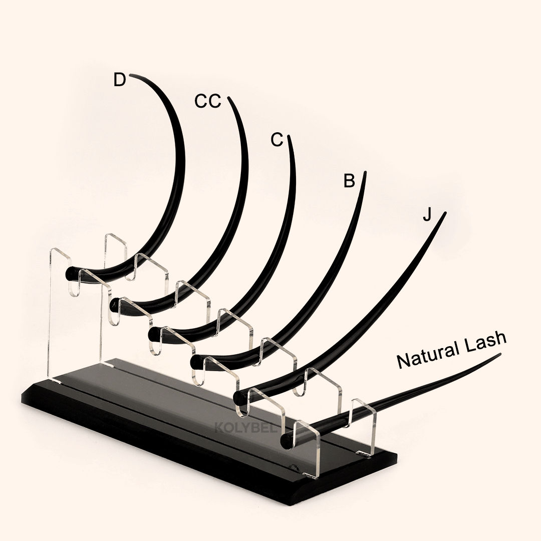 Eyelash Curl Display Stand