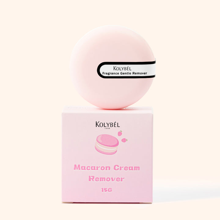 Macaron Eyelash Extension Cream Remover(15g)-kolybel