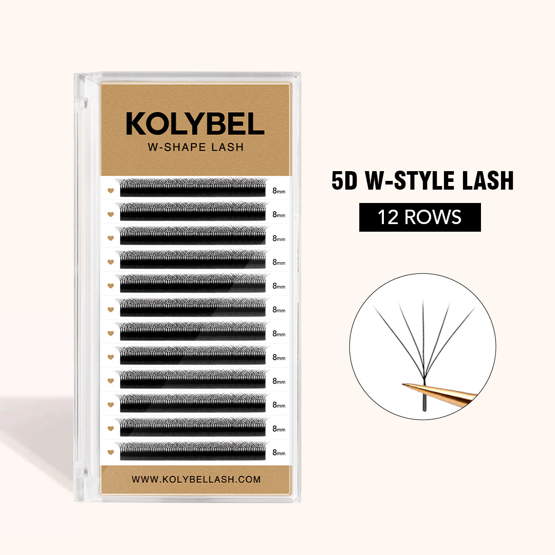 KOLYBEL W Style 5D Premade Volume Fan Lashes