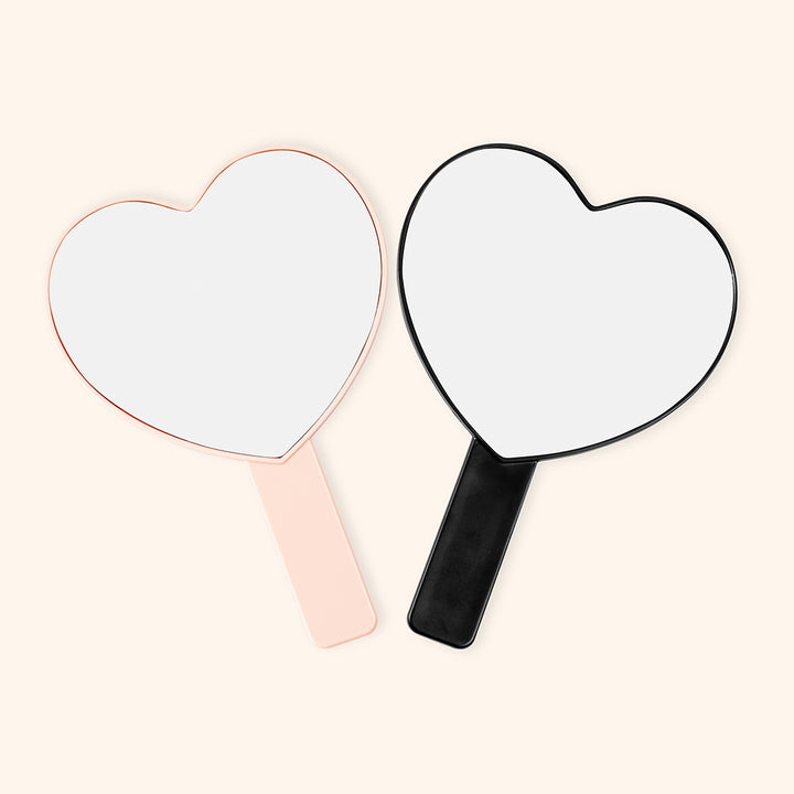 Miroir en forme de cœur pour extensions des cils