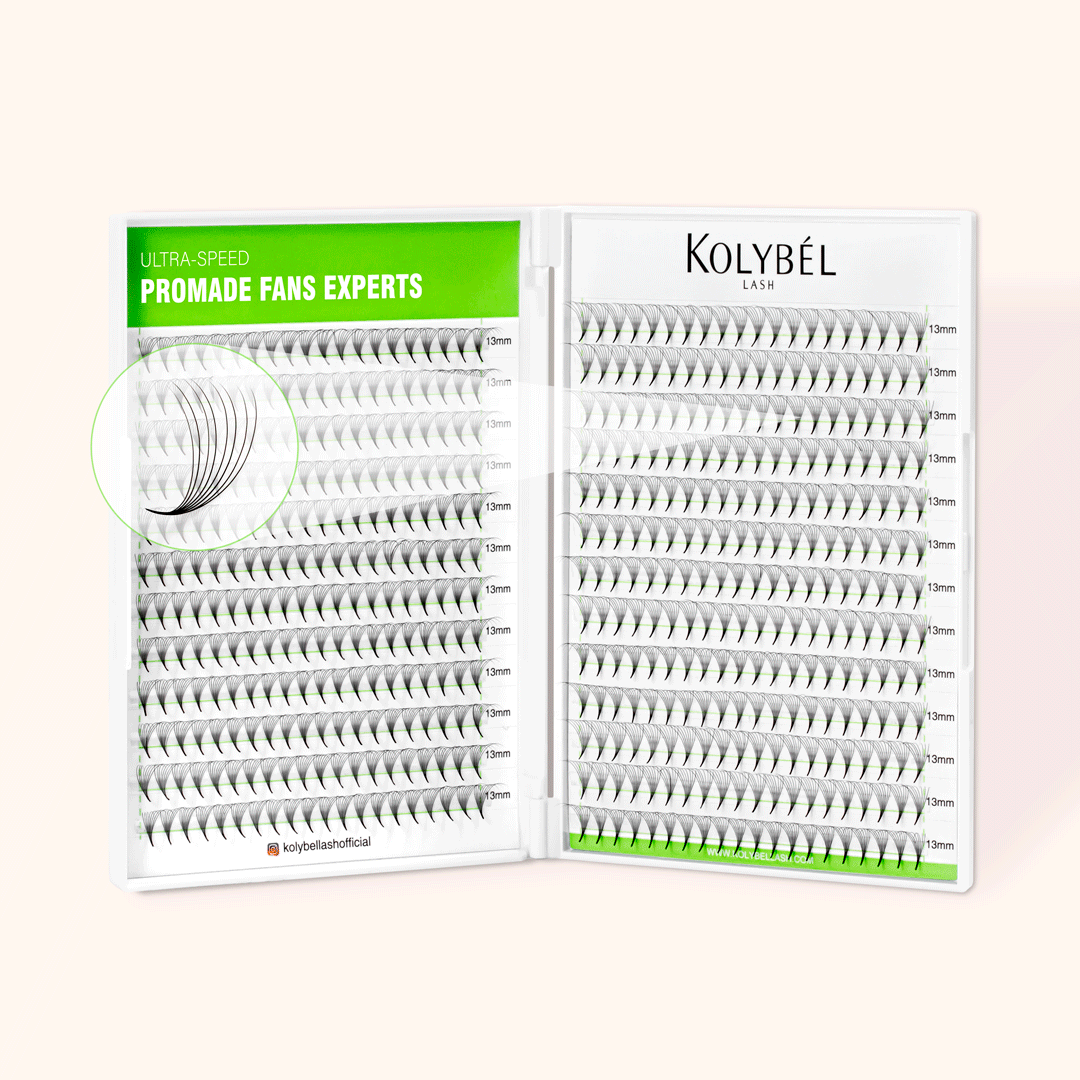 8D Promade Pointy Base Volume Lash Fans(500 Fans)