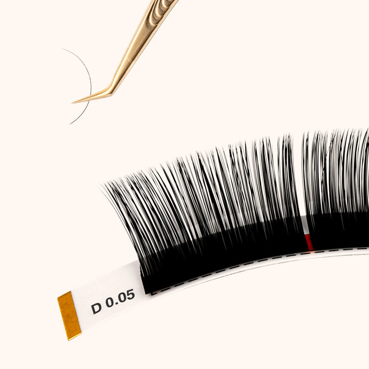KOLYBEL lash Cashmere Lash Extensions 0.05mm(16Rows)