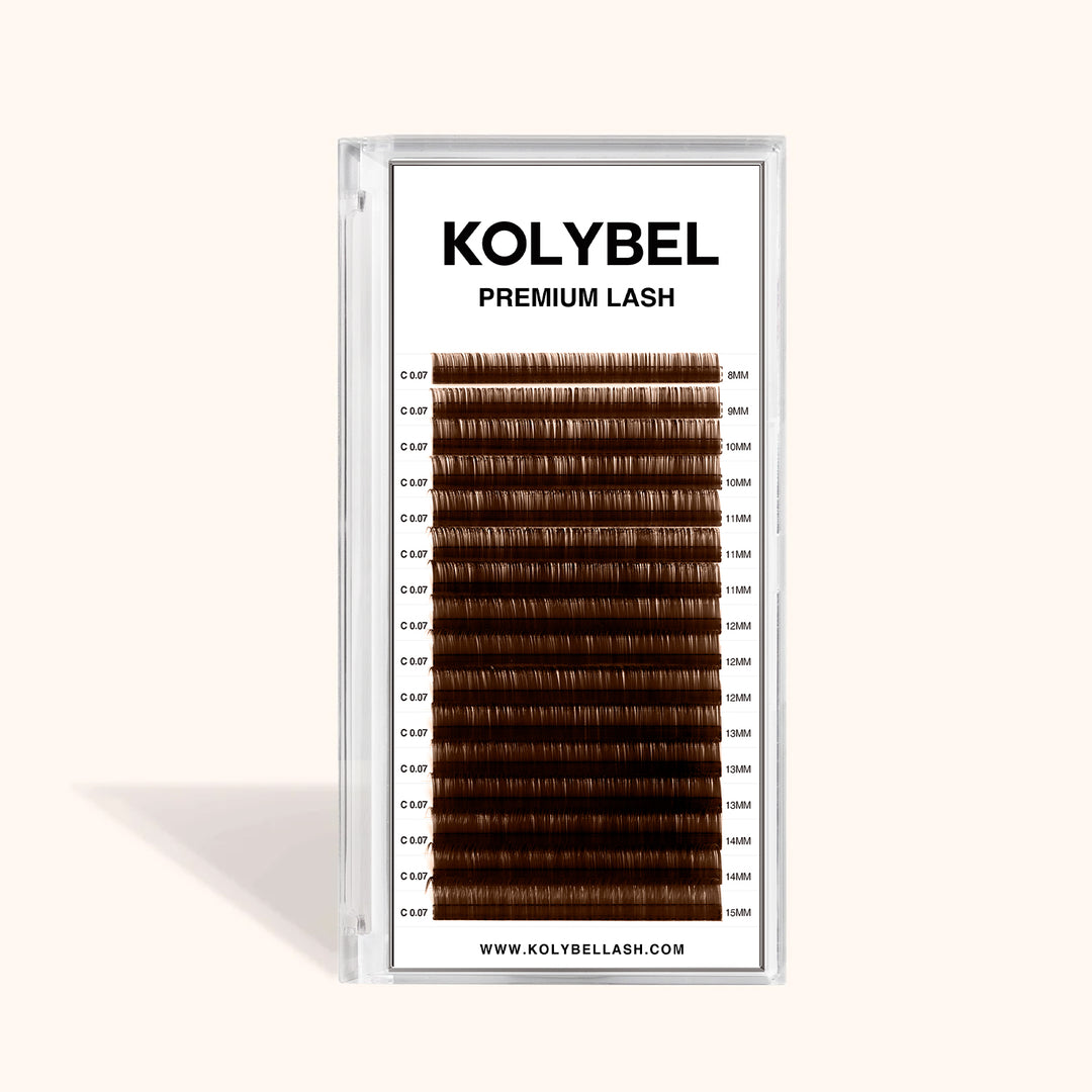 0.07MM Premium Lashes Colored Volume Eyelash Extensions