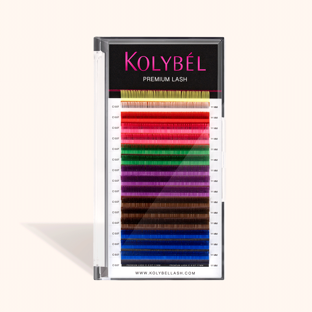 Colorful Lash Extensions 0.07mm(16 Rows)