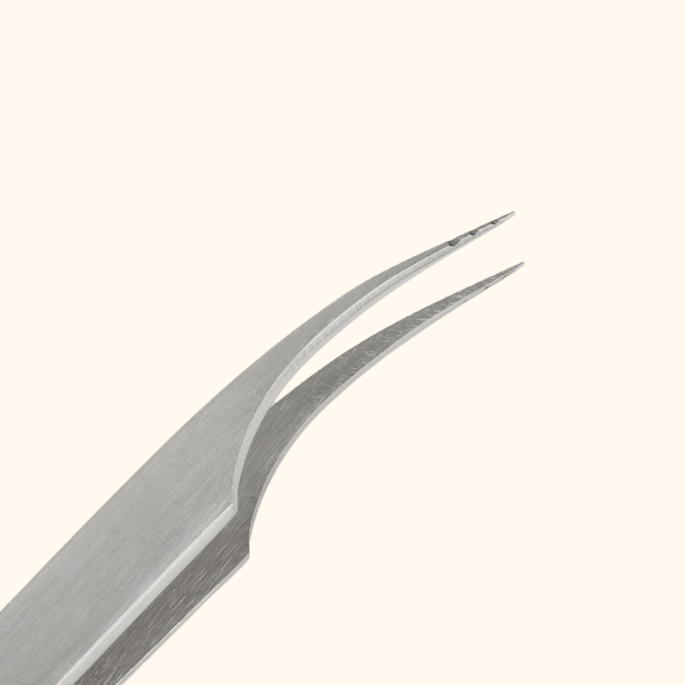 TW-20 Silver Tweezers For Eyelash Extension