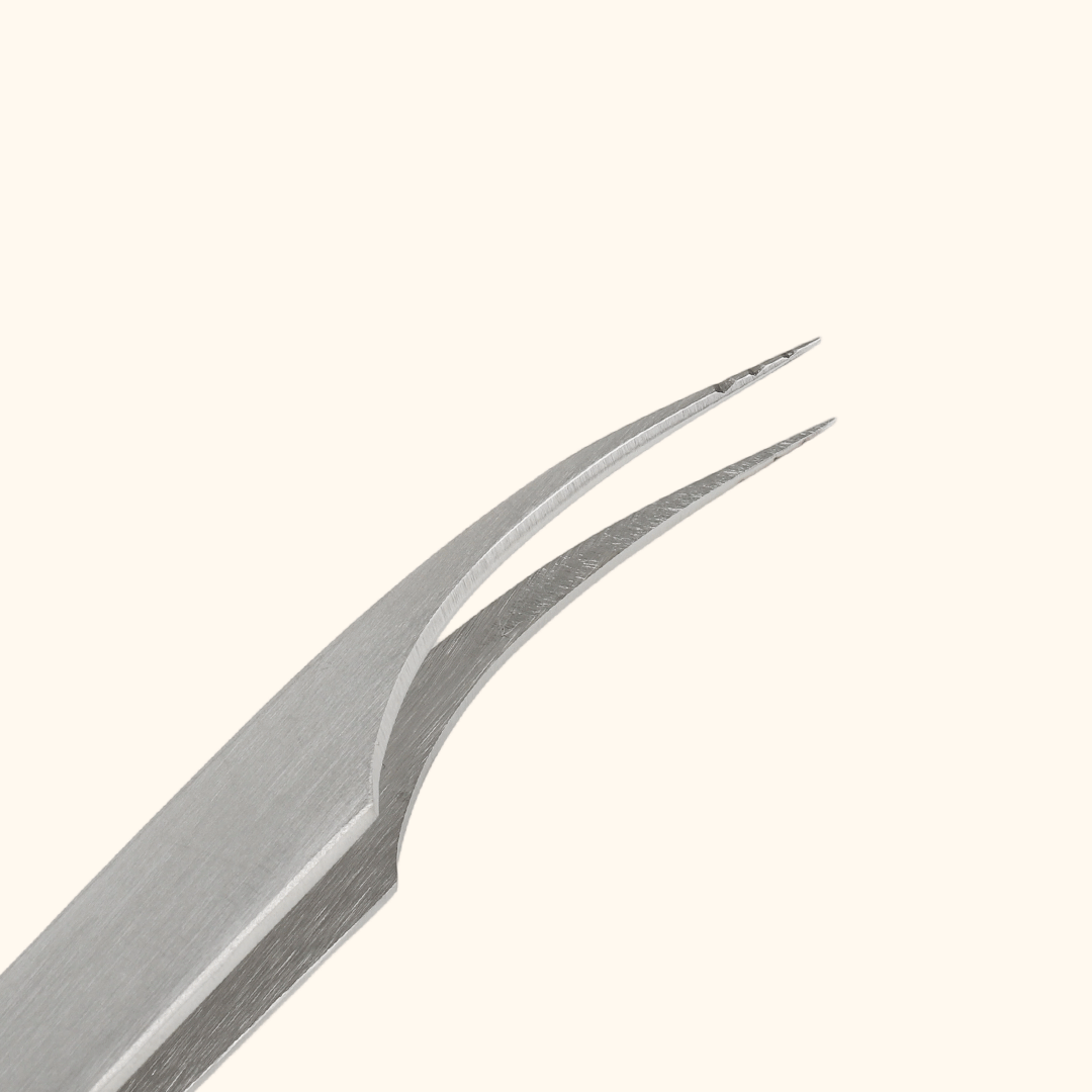 TW-20 Silver Tweezers For Eyelash Extension