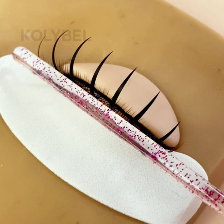 KOLYBEL 0.07mm Dense Wispy Anime Lash Extensions. Pre-made solid spike lashes create stunning manga, wet-look & doll eye textures. Ultra-light, easy to apply, perfect for pro lash artists, 100% cruelty-free.
