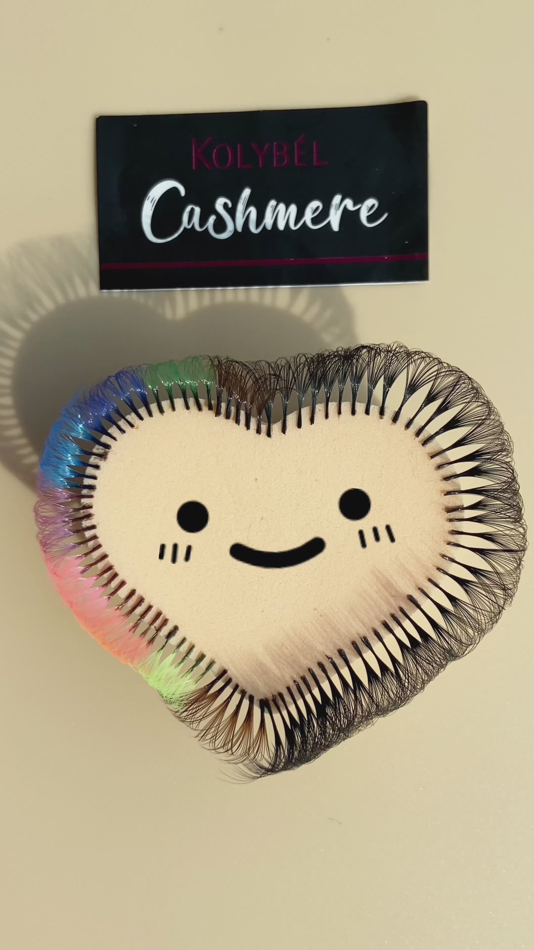 Heart Shaped Cosmetic Sponge (4pcs/pack)-kolybel
