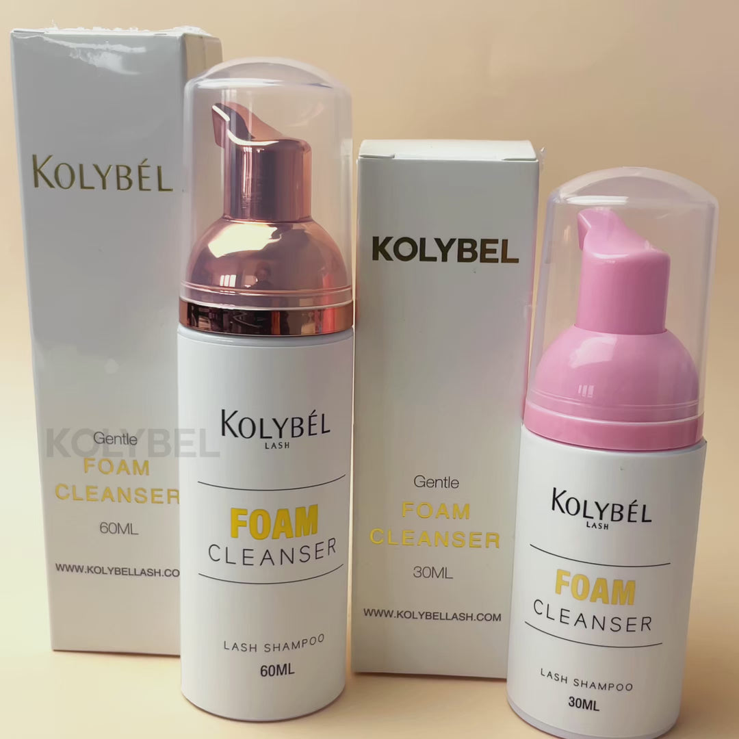 No Label Eyelash Extensions Lash Foaming Shampoo Cleanser（30 ML） - Kolybel
