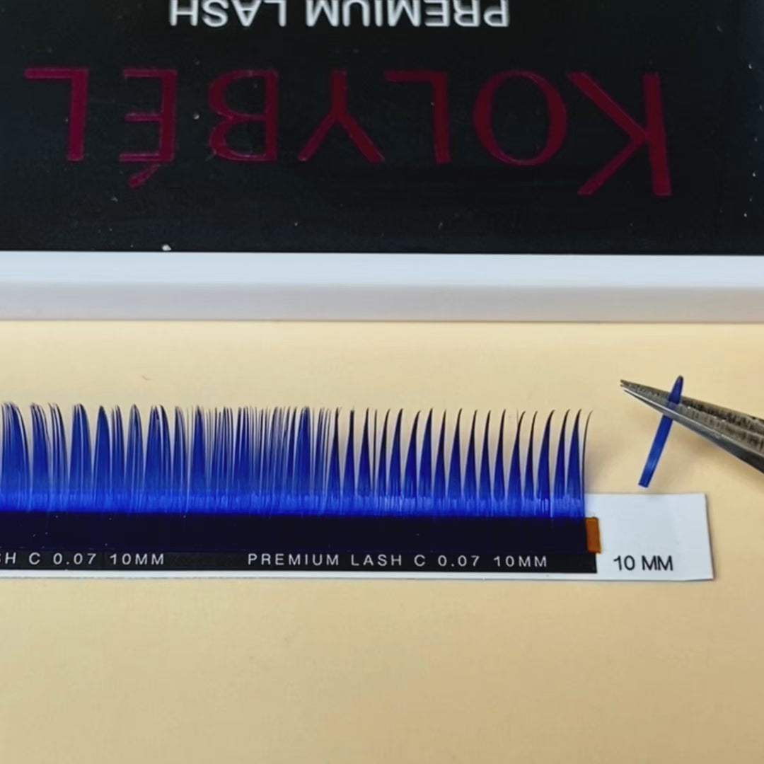 Kolybel Colorful Lash Extensions 0.07mm(16 Rows)