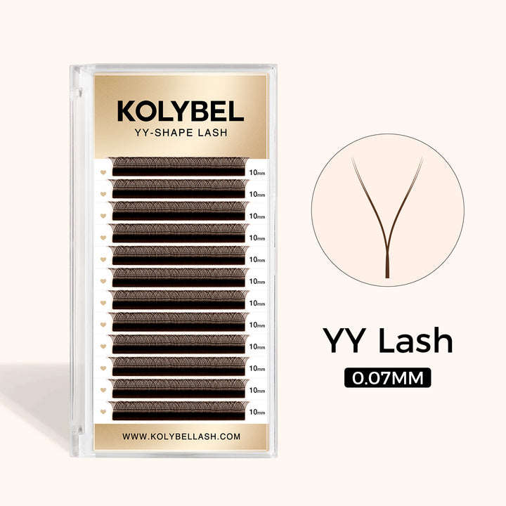 KOLYBEL YY Premade Volume Fans UYY Premade Volume Fans W SHAPED Premade Volume Fans U -SHAPED W Premade Volume Fans YY LASHES UY LASHES W LASHES UW LASHES