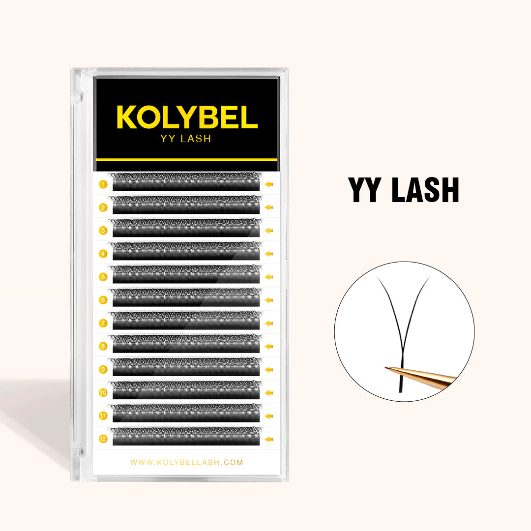 KOLYBEL LASH 0.05MM YY Premade Volume Fans Eyelash Extensions