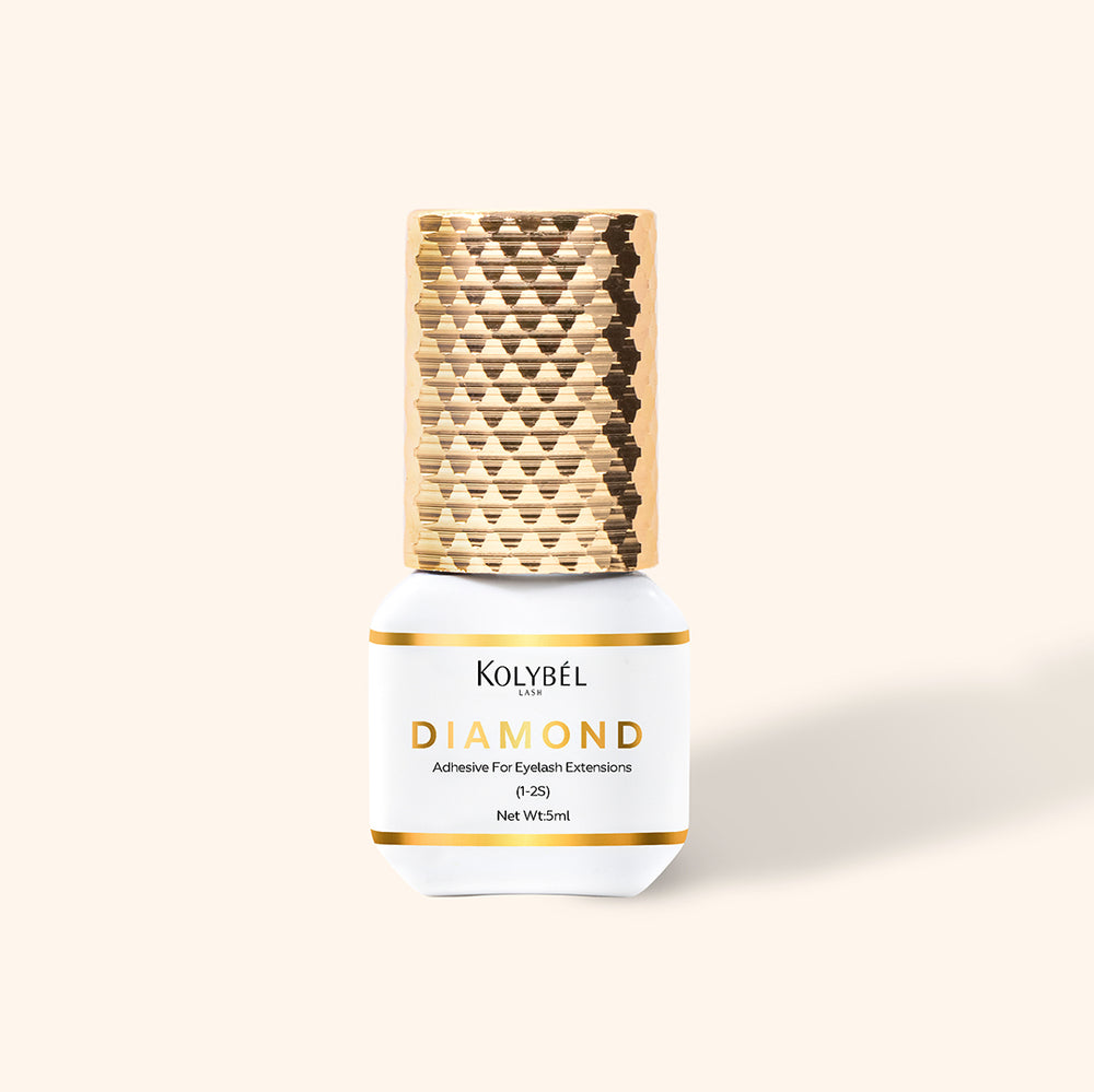 1-2 Second Diamond Adhesive Eyelash Extension Glue (5ml) - Kolybel