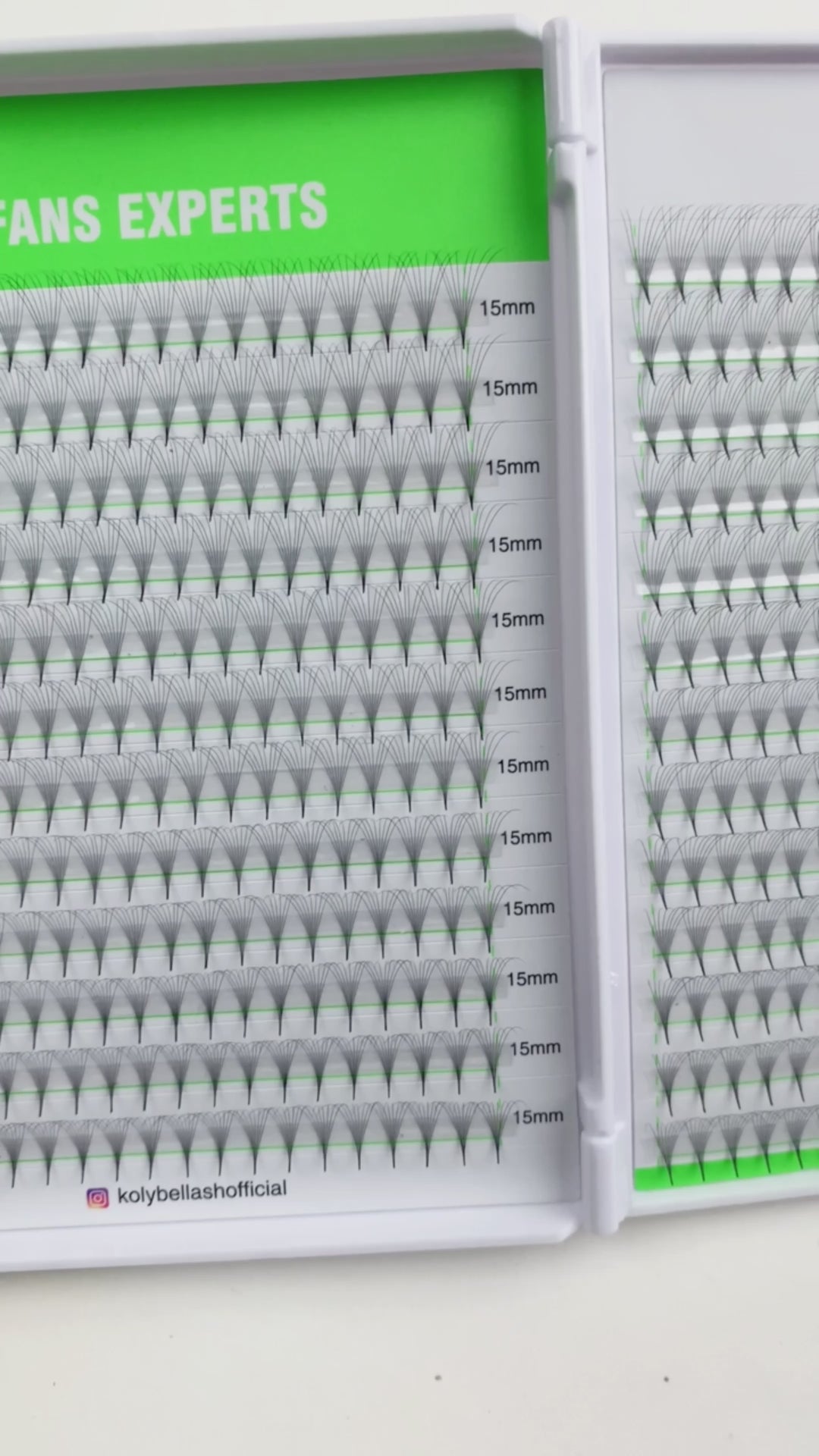 8D Promade Pointy Base Volume Lash Fans(500 Fans)