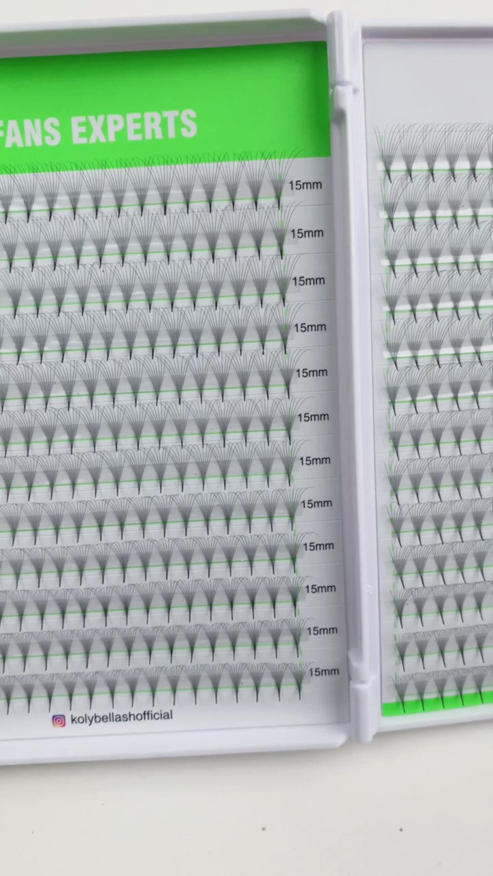 8D Promade Pointy Base Volume Lash Fans(500 Fans)