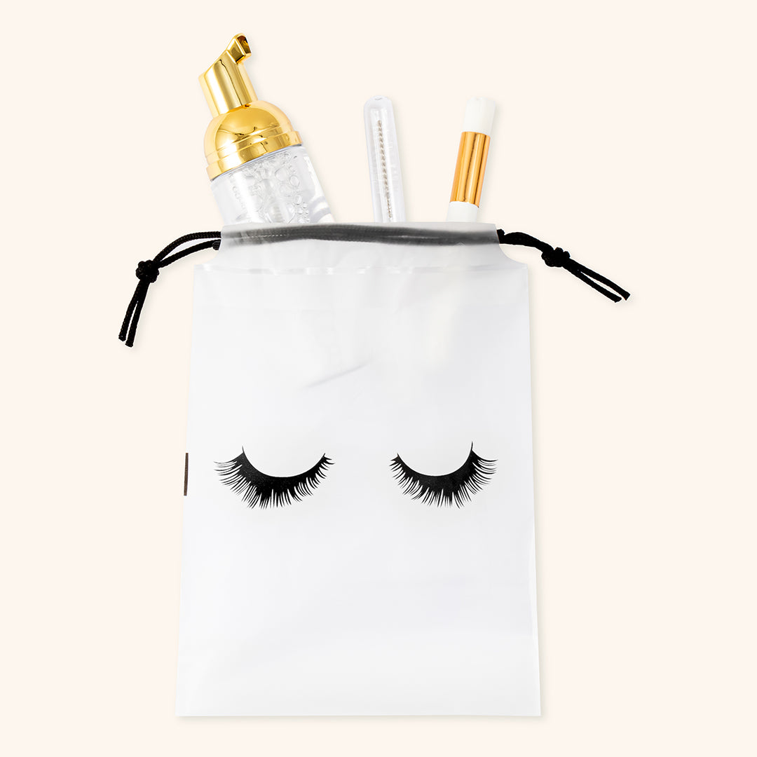 Eyelash Pattern Lash Aftercare Bags-kolybel