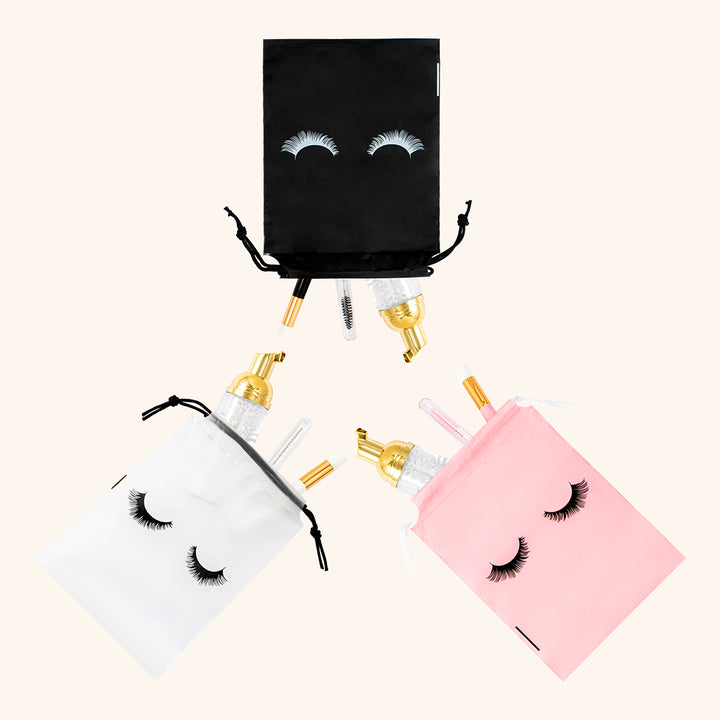 Eyelash Pattern Lash Aftercare Bags-kolybel