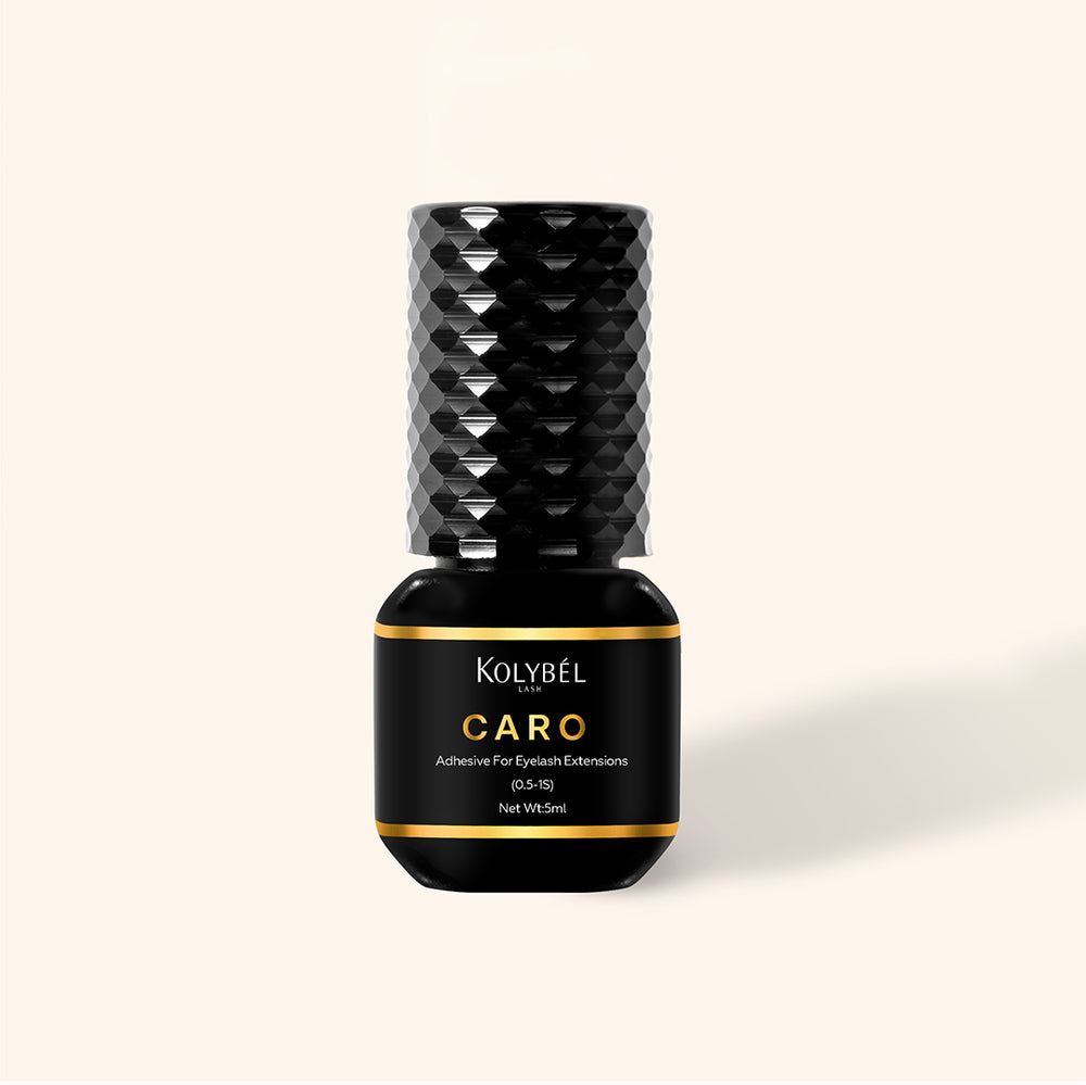 0.5-1 Second CARO Adhesive Eyelash Extension Glue (5ml) - Kolybel